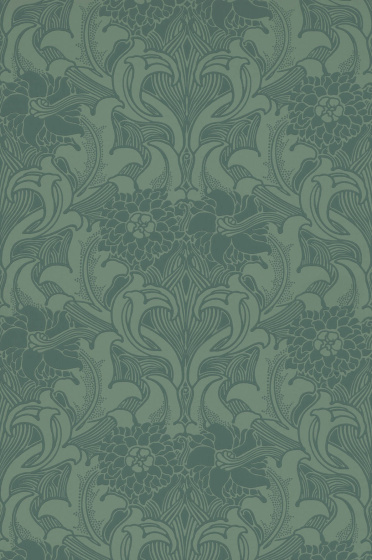 Dahlia Scroll - Tea With Florence